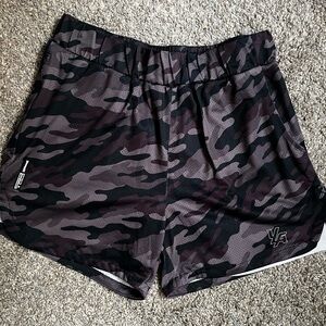 YoungLa Bodybuilding Mens Camo shorts